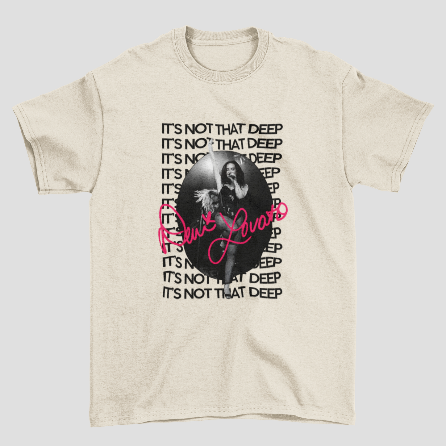 Camiseta Básica Demi Lovato INTD Photo