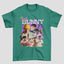 Camiseta Básica Bad Bunny Faces