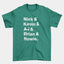 Camiseta Básica Backstreet Boys Names