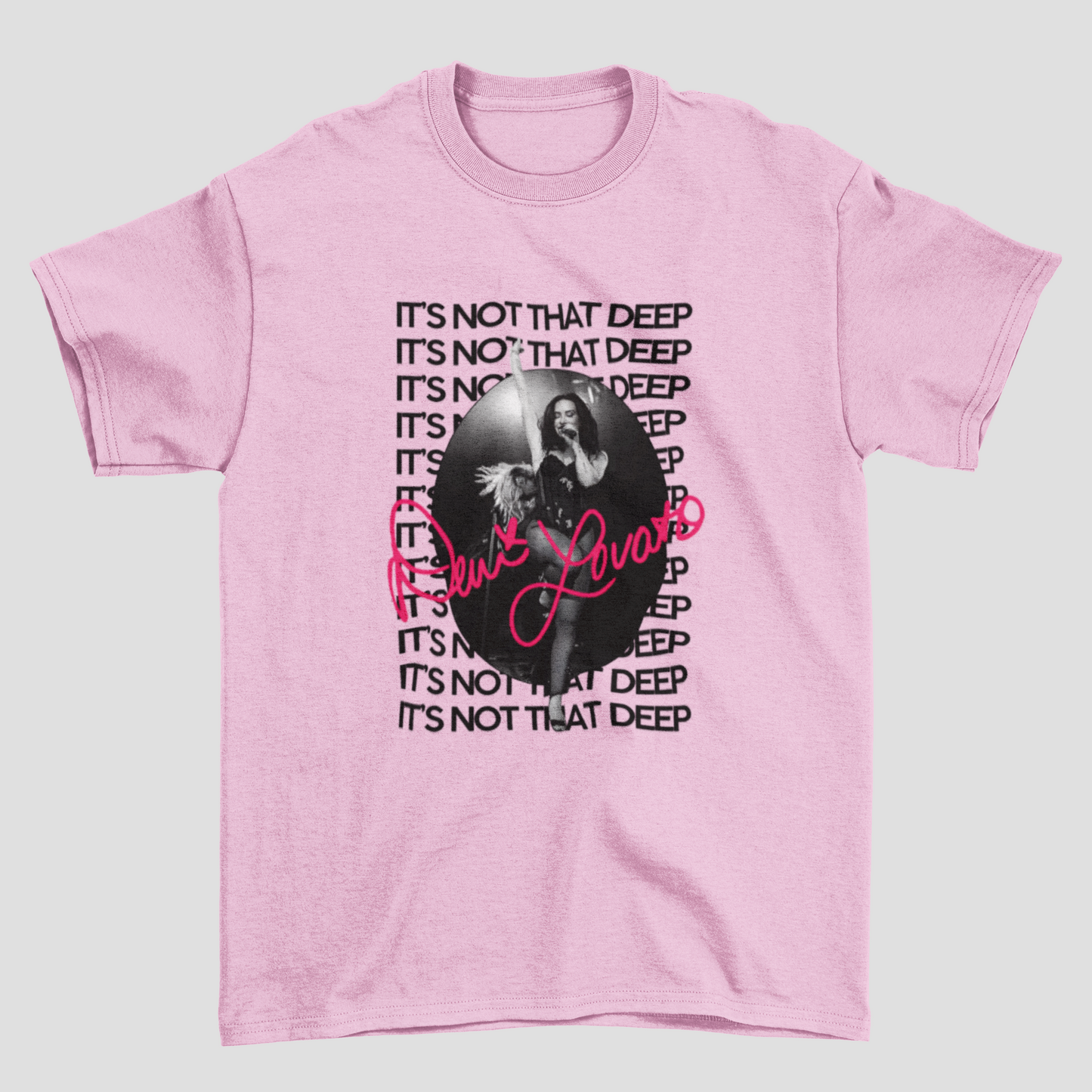 Camiseta Básica Demi Lovato INTD Photo