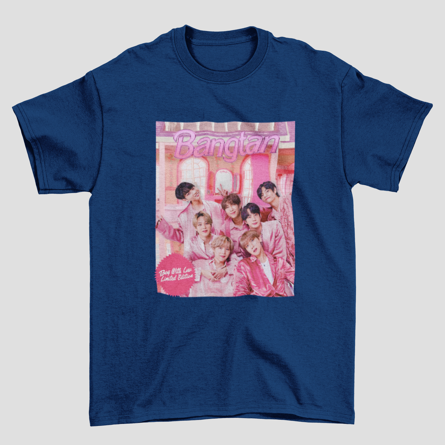Camiseta Básica BTS Pink Boys