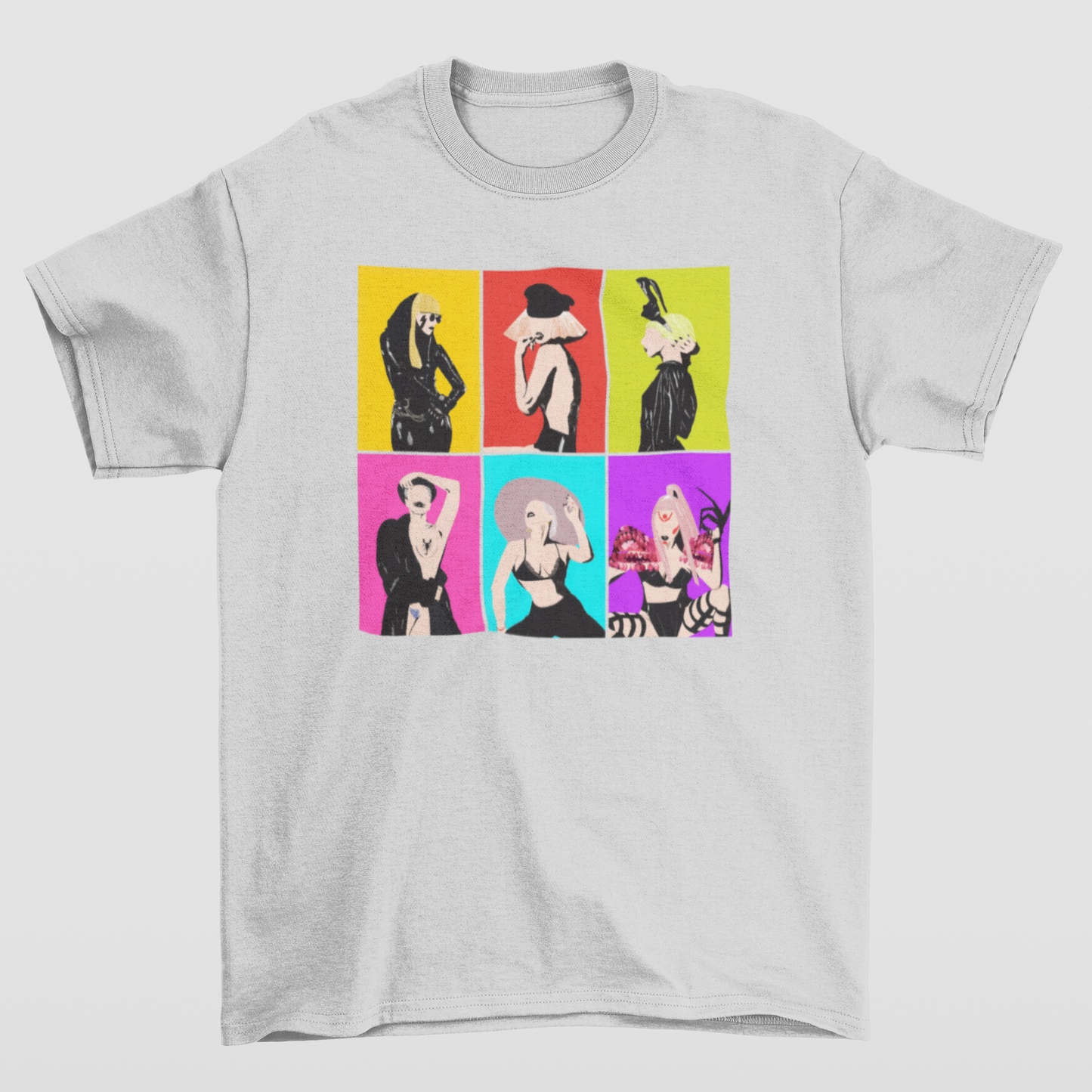 Camiseta Básica Lady Gaga Album Inspired