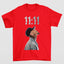 Camiseta Básica Chris Brown 11:11- VERMELHO