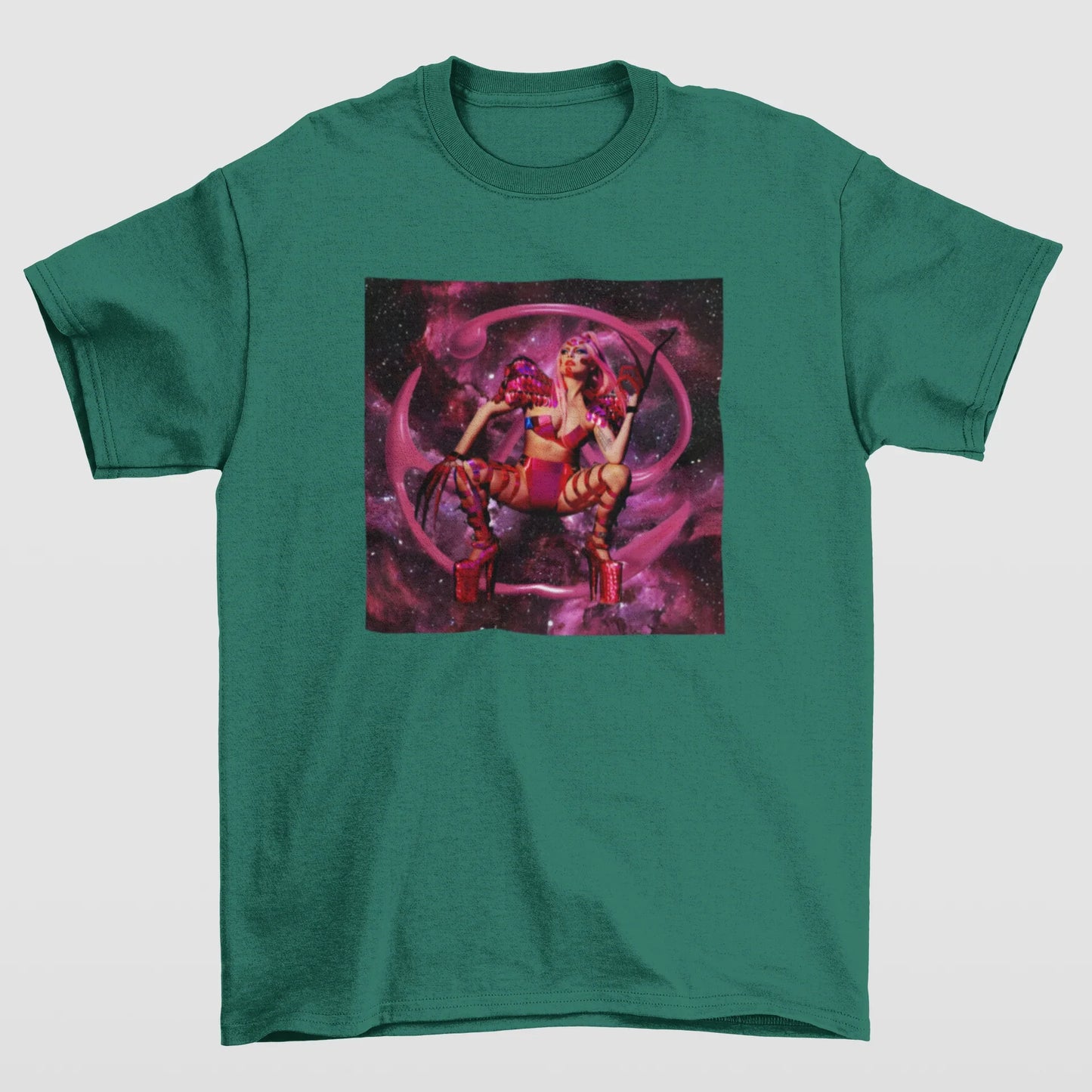 Camiseta Básica Lady Gaga Chromatica Era