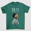Camiseta Básica Chris Brown 11:11- VERDE