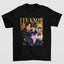 Camiseta Básica Stray Kids Lee Know Retro