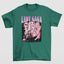 Camiseta Básica Lady Gaga Cantora