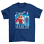 Camiseta Básica Christmas Mariah Carey Defrosting- azul-marinho