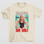 Camiseta Básica Shakira She Wolf- pérola
