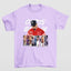 Camiseta Básica Chris Brown Collab Photos- lilás