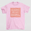 Camiseta Básica Mariah Carey Always Be My Baby- rosa bebe