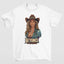 Camiseta Básica Beyoncé Wild West - branco