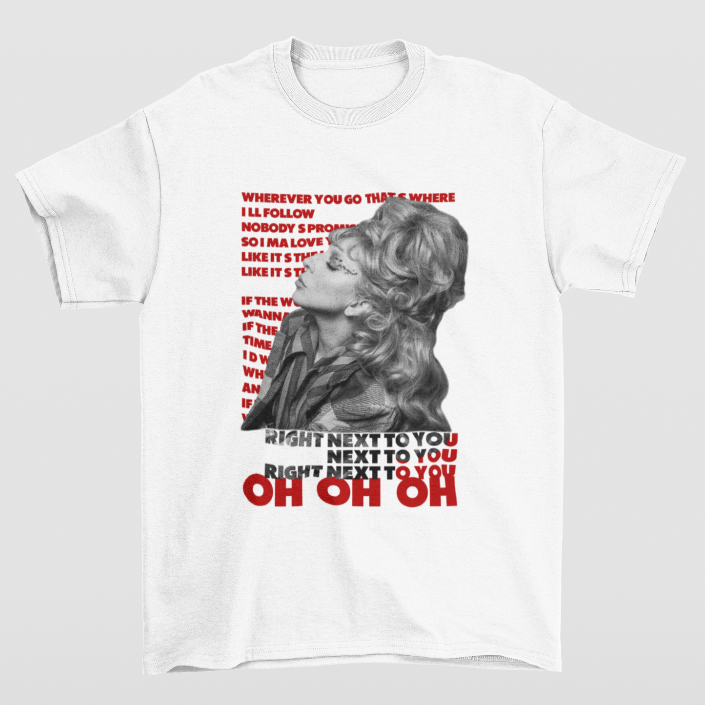 Camiseta Básica Lady Gaga L. Mars Lyric