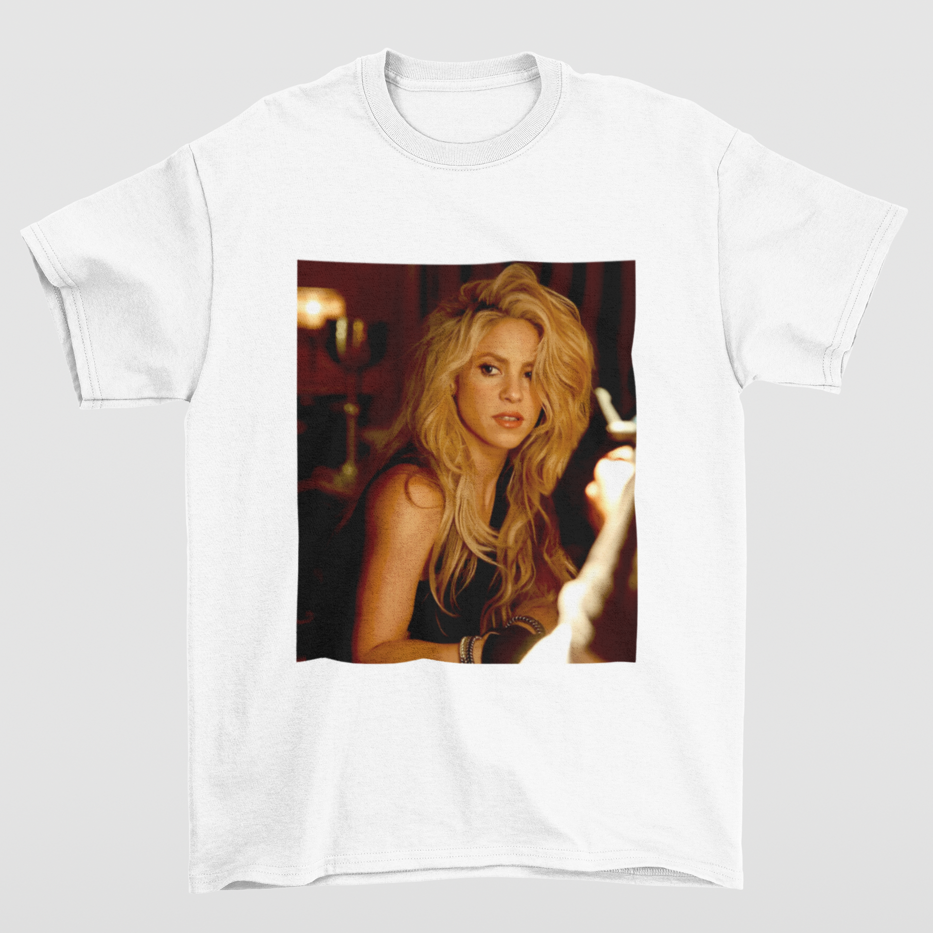 Camiseta Básica Shakira Classic- branco