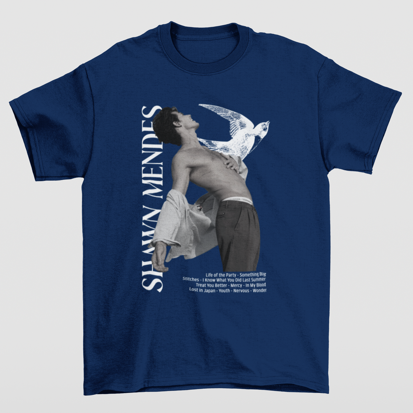 Camiseta Básica Shawn Mendes Singles