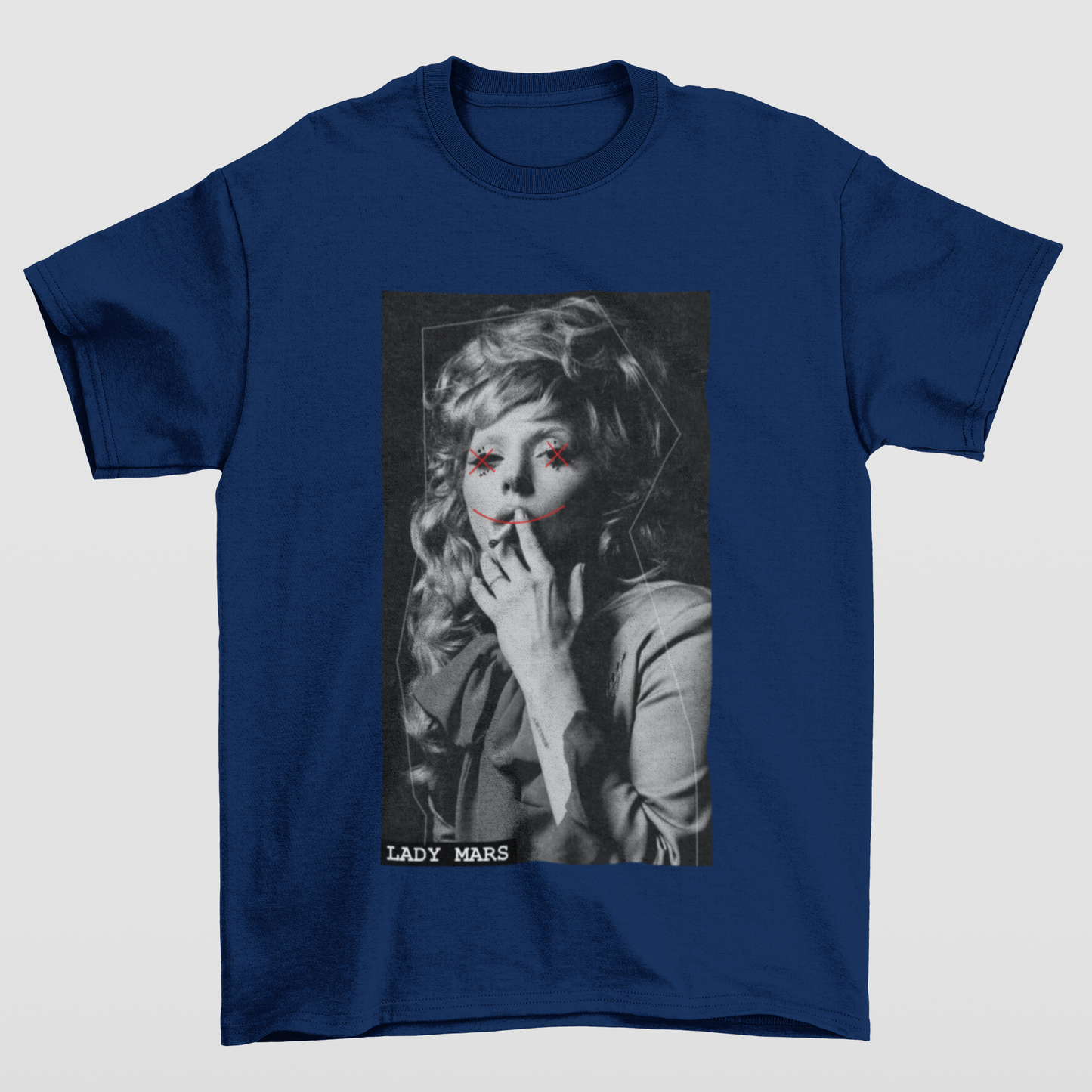 Camiseta Básica Lady Gaga Lady Mars Die With A Smile PB