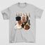 Camiseta Básica Ariana Grande Graphic 2024- cinza