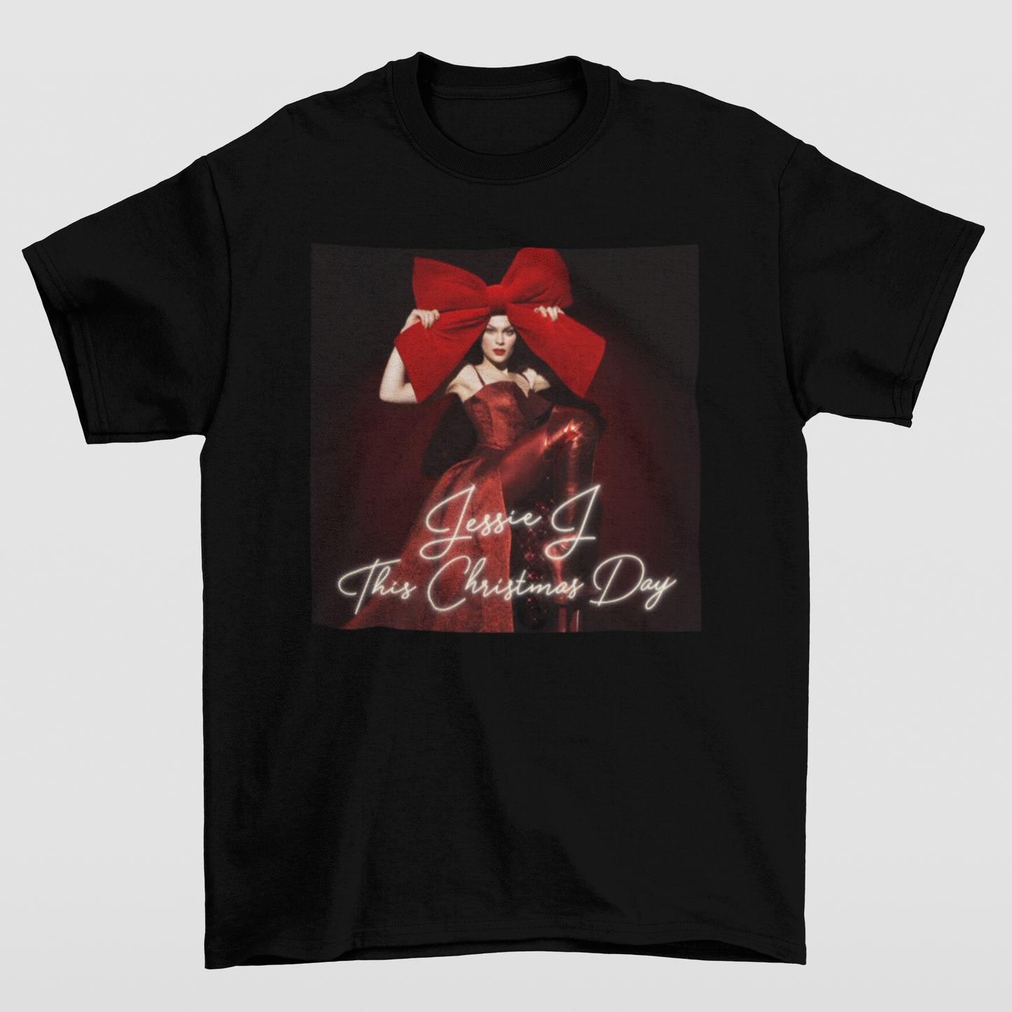 Camiseta Básica Jessie J. This Christmas Day- preto