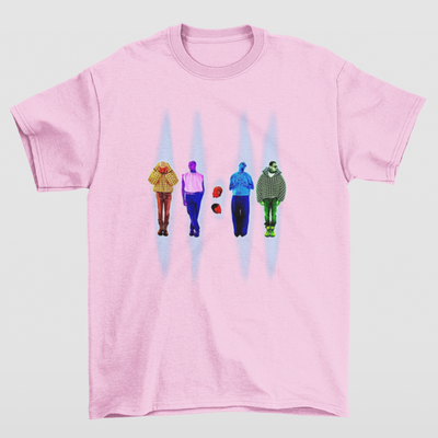 Camiseta Básica Chris Brown 11:11 Tour- ROSA BEBE