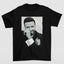 Camiseta Básica Justin Timberlake Photo P&B