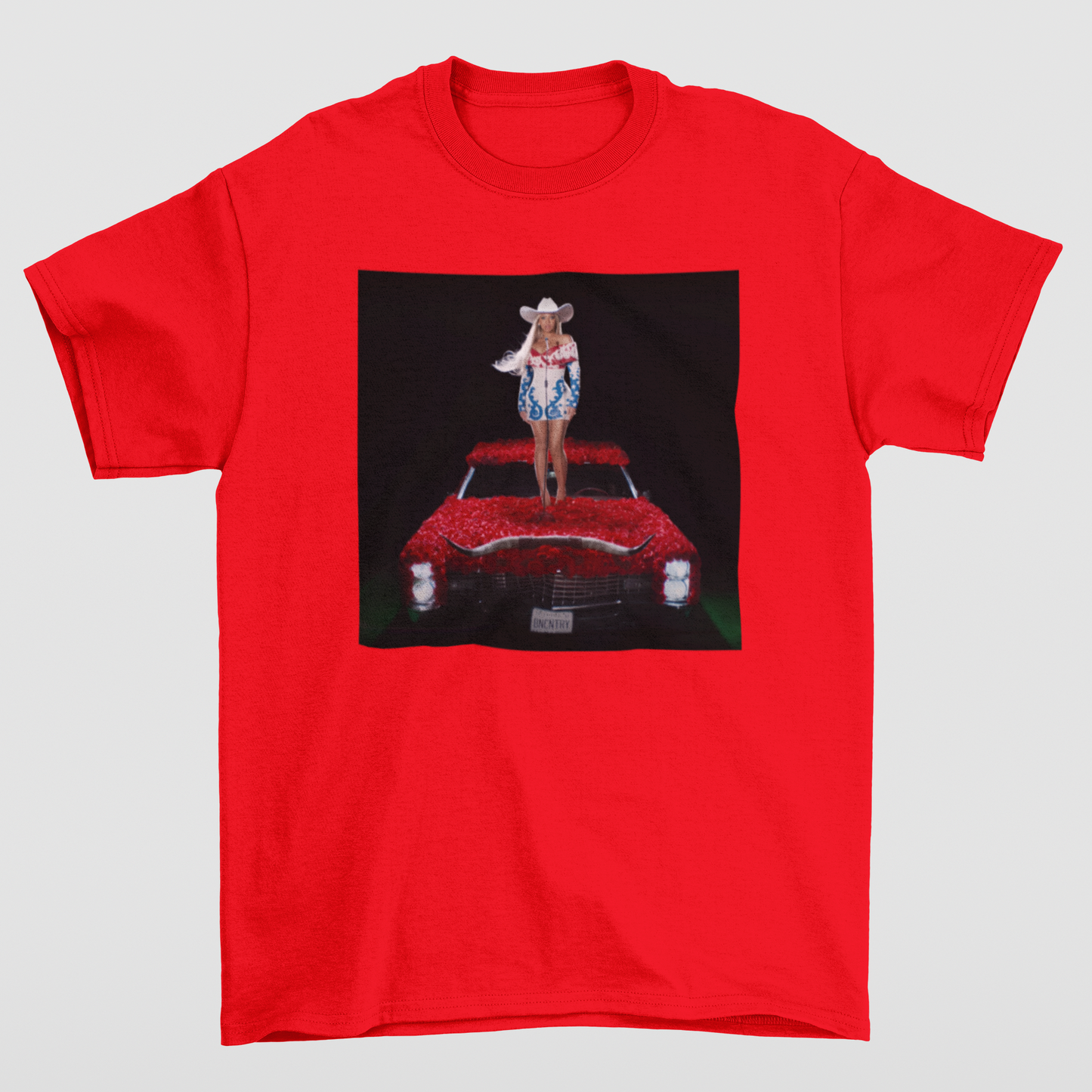 Camiseta Básica Beyoncé Netflix Special- vermelho