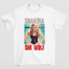 Camiseta Básica Shakira She Wolf- branco
