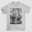 Camiseta Básica Tupac Aesthetic- cinza