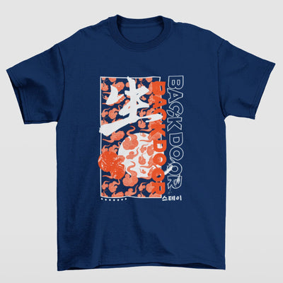 Camiseta Básica Stray Kids Back Door