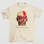 Camiseta Básica Chris Brown Breezy Hair Graphic- pérola