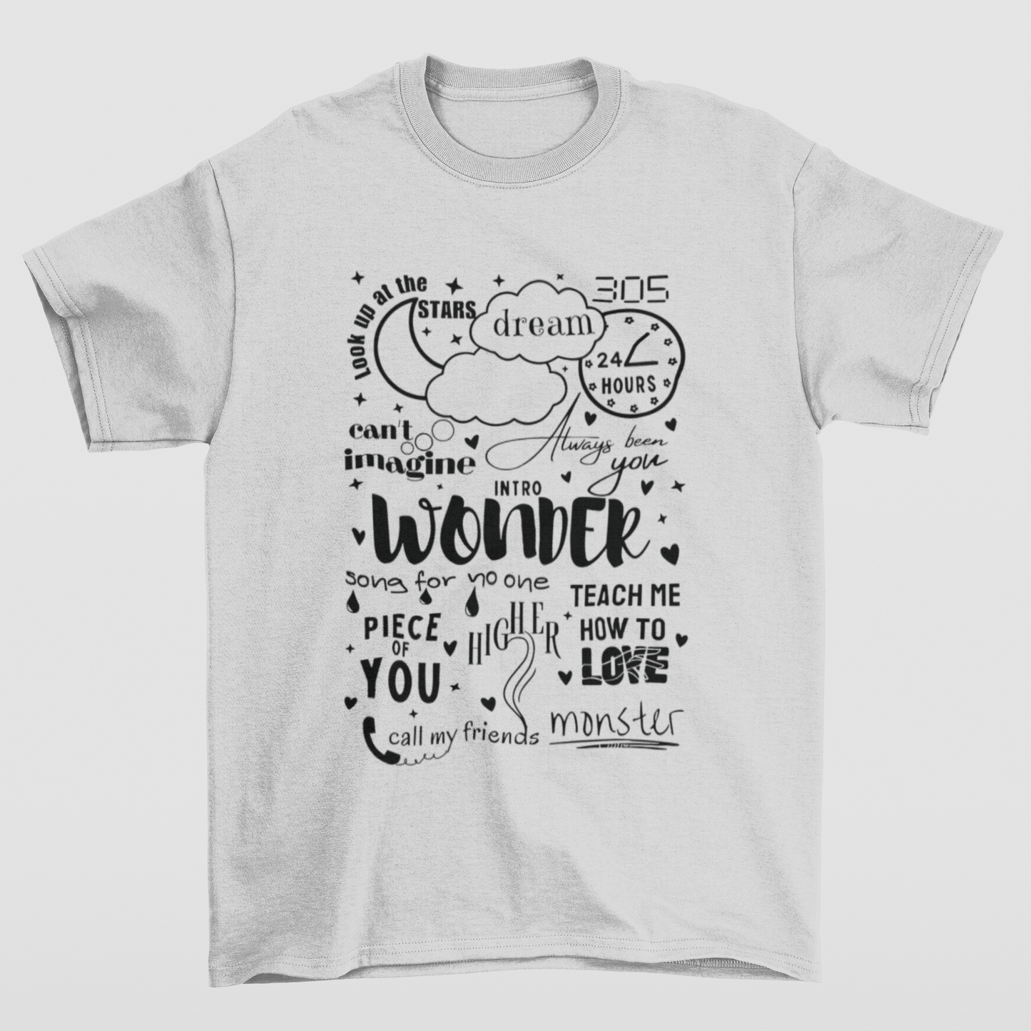 Camiseta Básica Shawn Mendes Wonder
