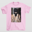 Camiseta Básica Justin Bieber Bad Boy Rosa Bebê 