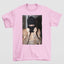 Camiseta Básica Justin Bieber Bad Boy Rosa Bebê 