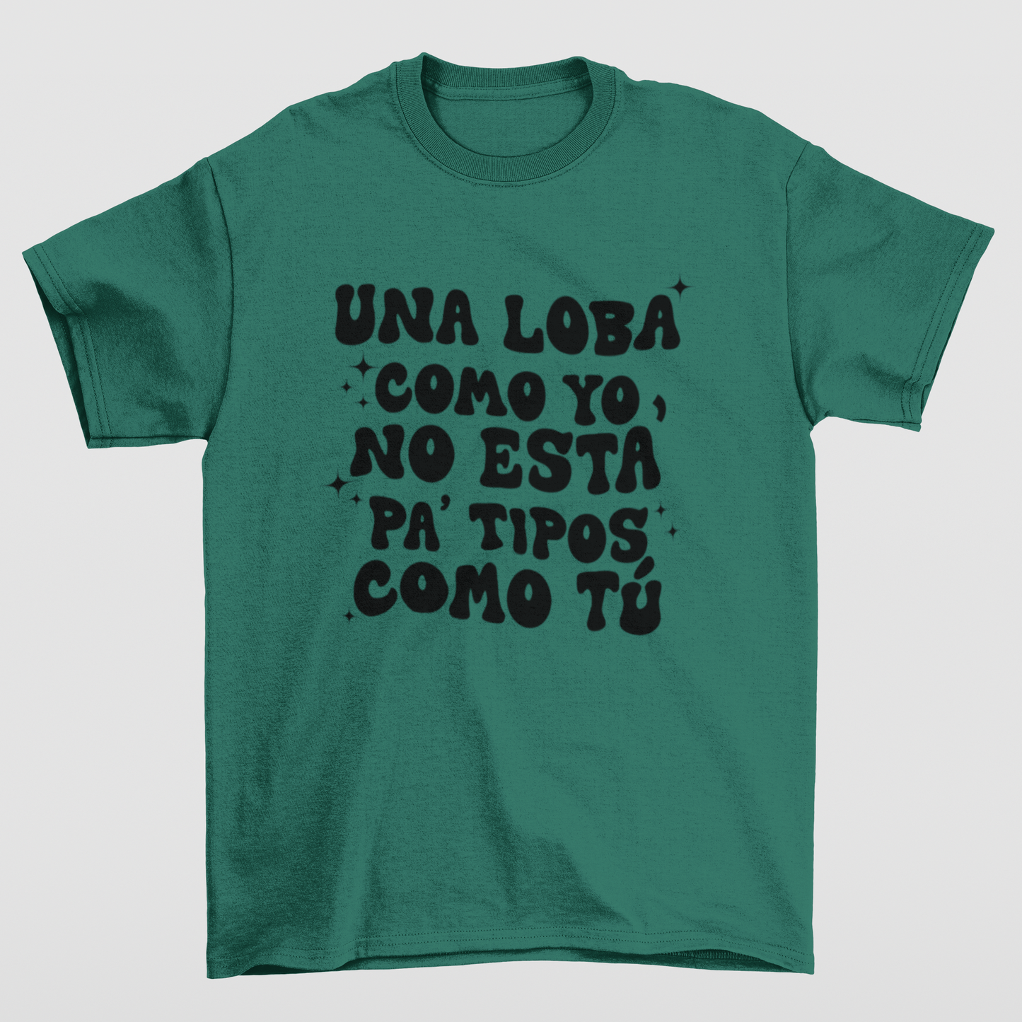 Camiseta Básica Shakira Loba- verde