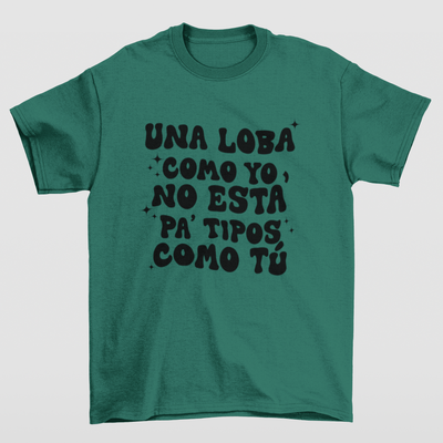 Camiseta Básica Shakira Loba- verde