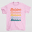 Camiseta Básica Justin Bieber Belieber- rosa bebe