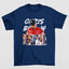Camiseta Básica Chris Brown Collab Photos- azul-marinho