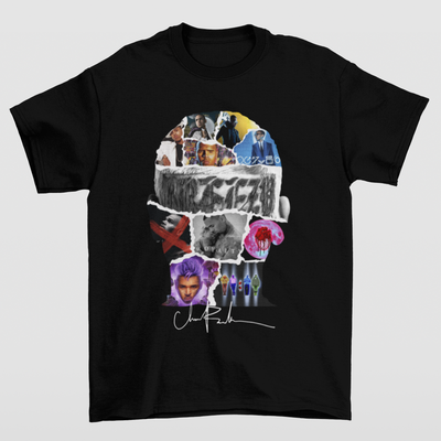 Camiseta Básica Chris Brown 11:11 Tour 2024- PRETO