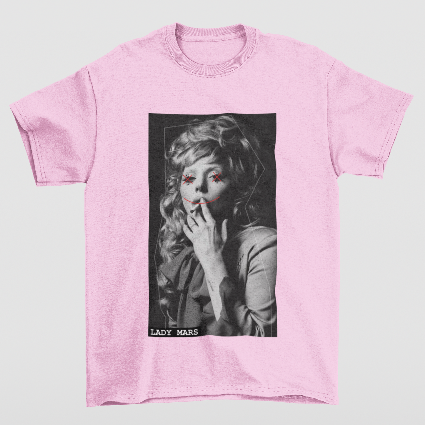 Camiseta Básica Lady Gaga Lady Mars Die With A Smile PB