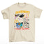 Camiseta Básica Travis Scott Albuns Collab - pérola