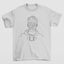 Camiseta Básica Shawn Mendes Draw