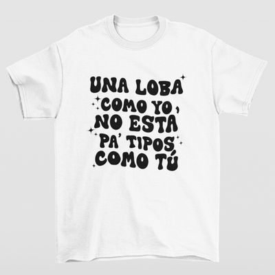 Camiseta Básica Shakira Loba- branco