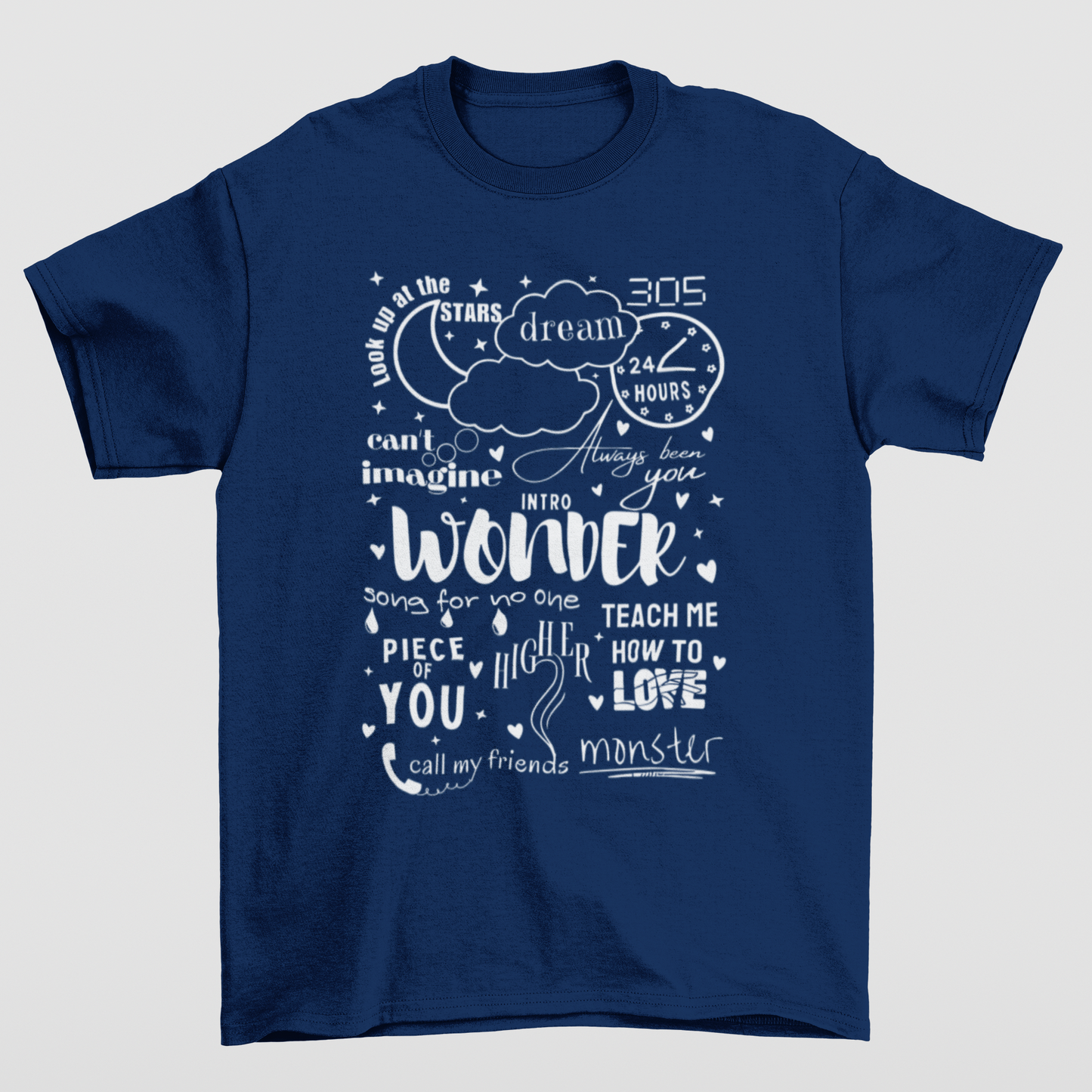 Camiseta Básica Shawn Mendes Wonder