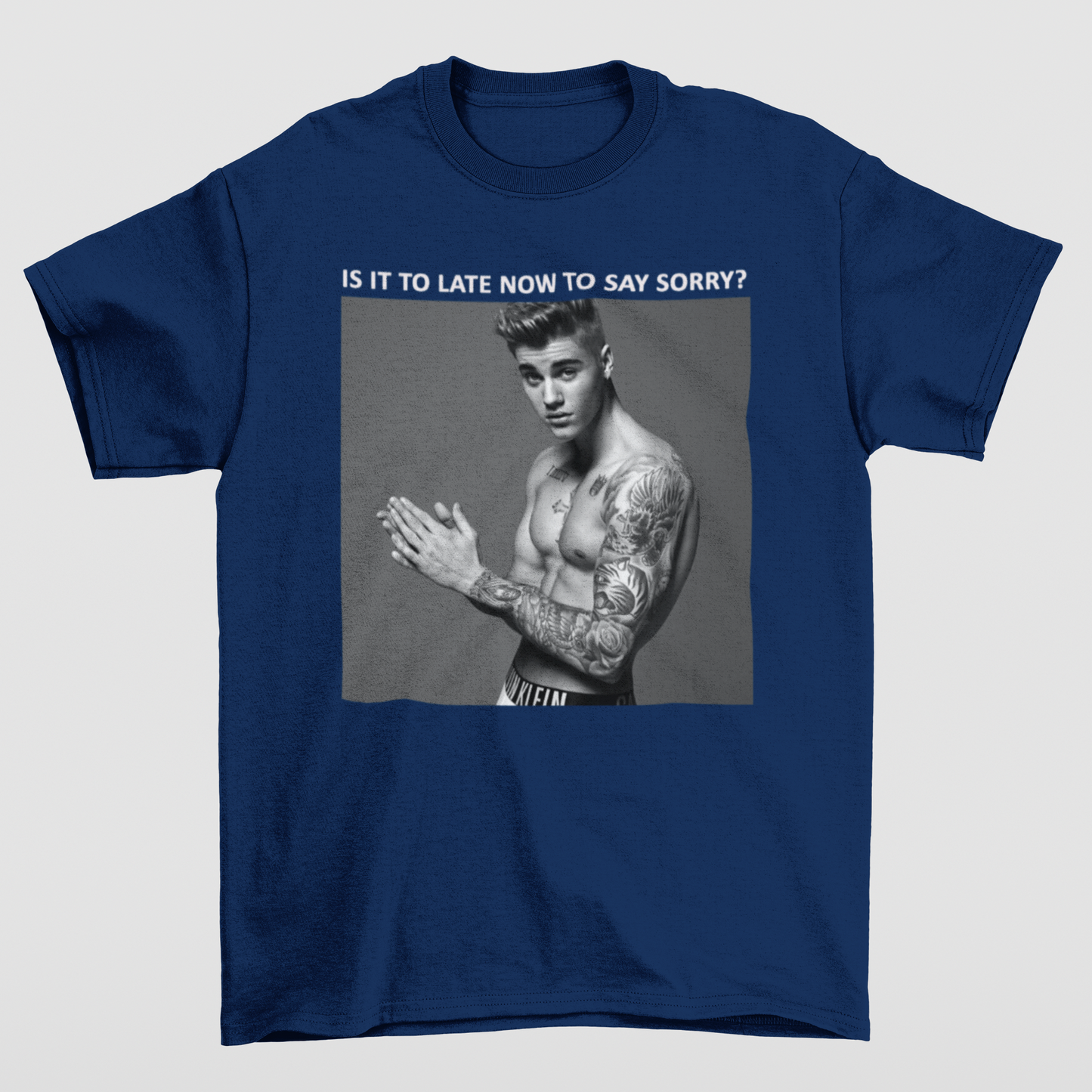 Camiseta Básica Justin Bieber IITLNTSS