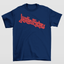 Camiseta Básica Justin Bieber Logo Name- azul-marinho