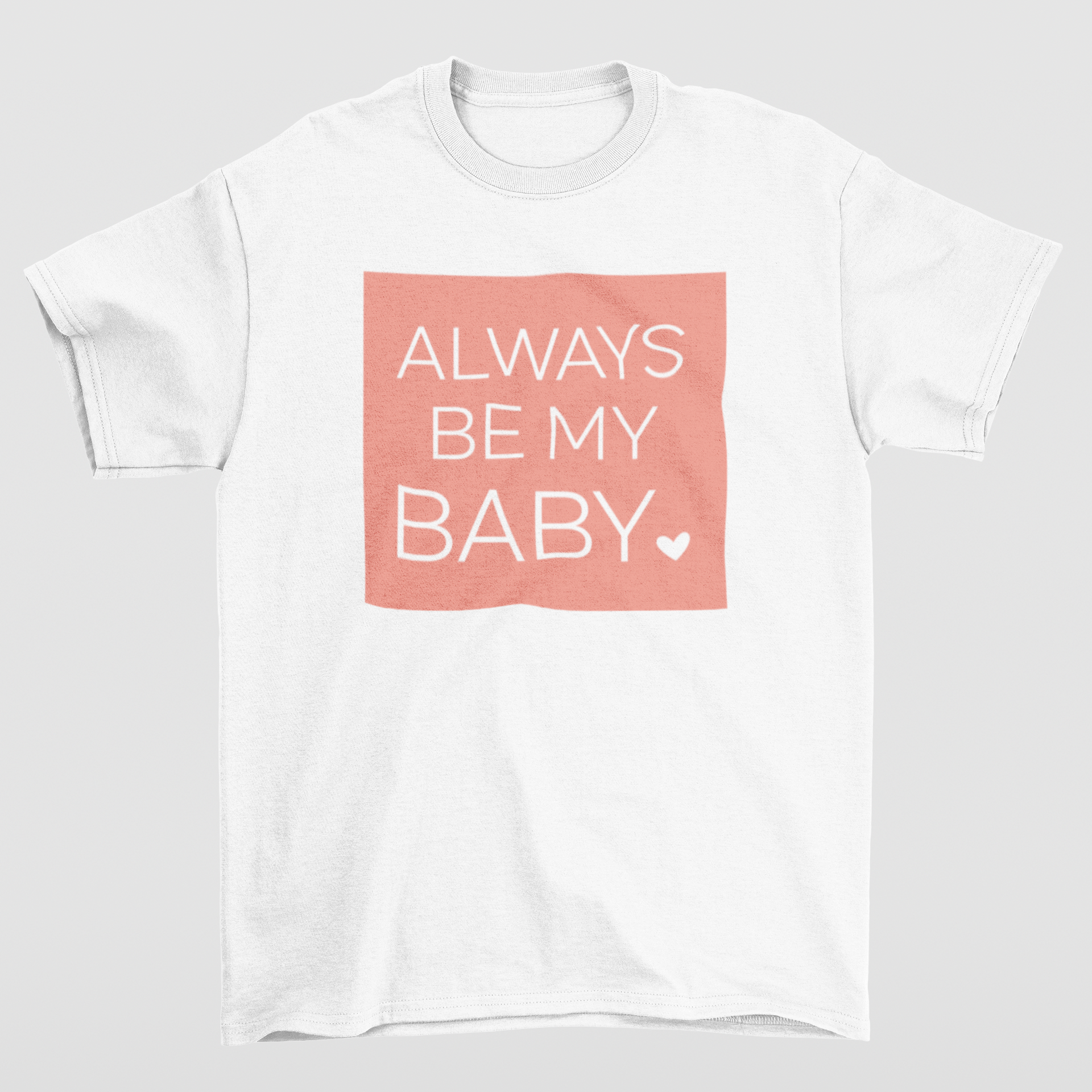 Camiseta Básica Mariah Carey Always Be My Baby- branco