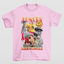 Camiseta Básica Justin Bieber Drew- rosa bebe