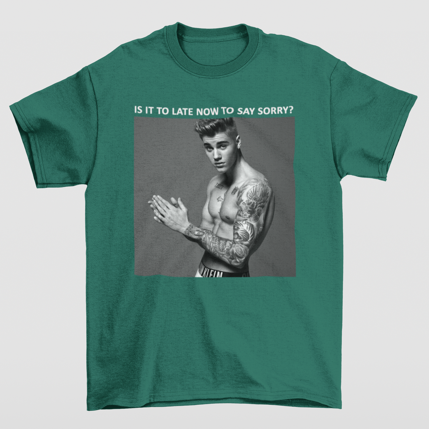 Camiseta Básica Justin Bieber IITLNTSS