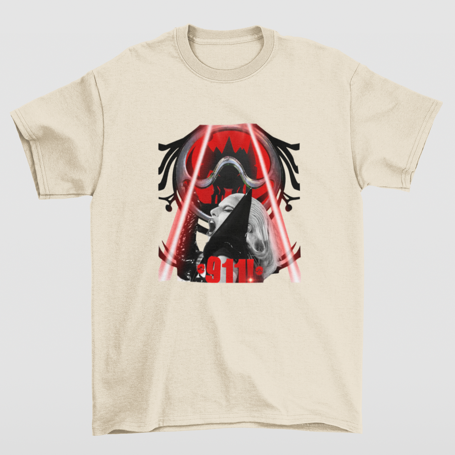 Camiseta Básica Lady Gaga 911
