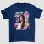 Camiseta Básica Olivia Rodrigo Sour- azul-marinho