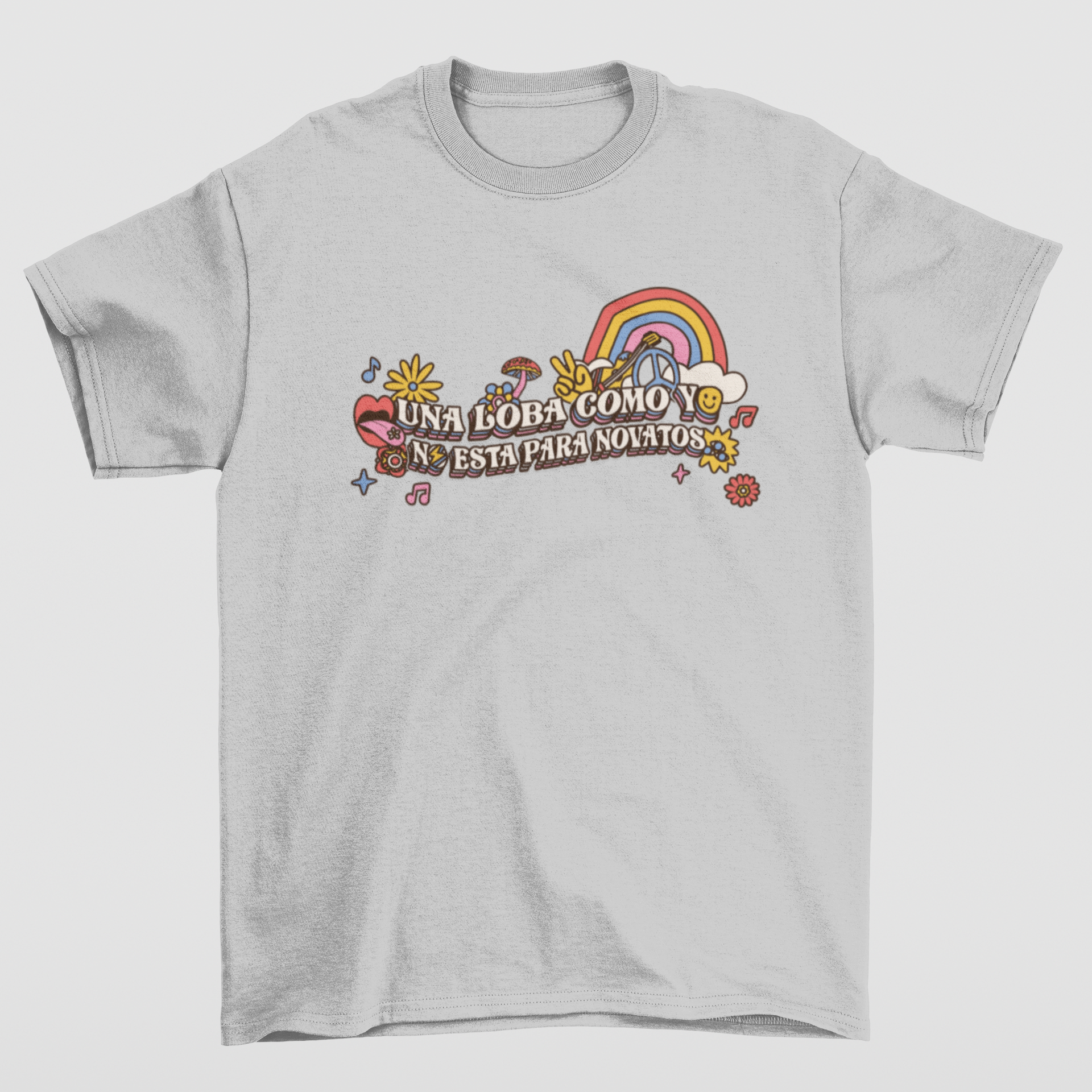 Camiseta Básica Shakira Una Loba Como Yo- cinza